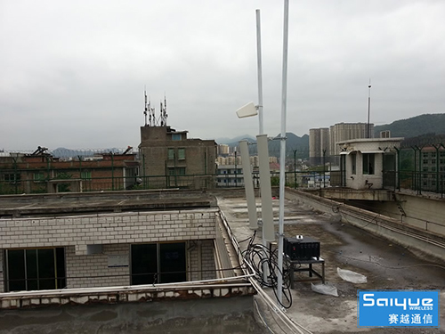  光山某看守所大功率手机信号屏蔽器（白噪声）案例